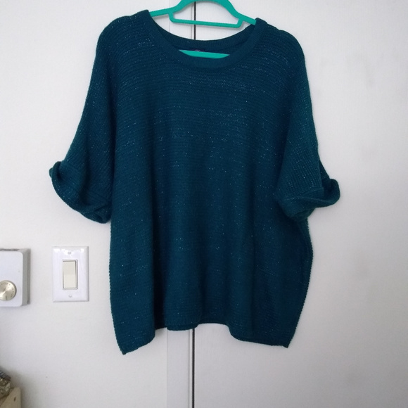 Faded Glory Sweaters - 2/17! Sparkly Teal Sweater